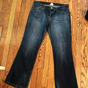 Size 10 Lucky. Brand boot cut jeans.